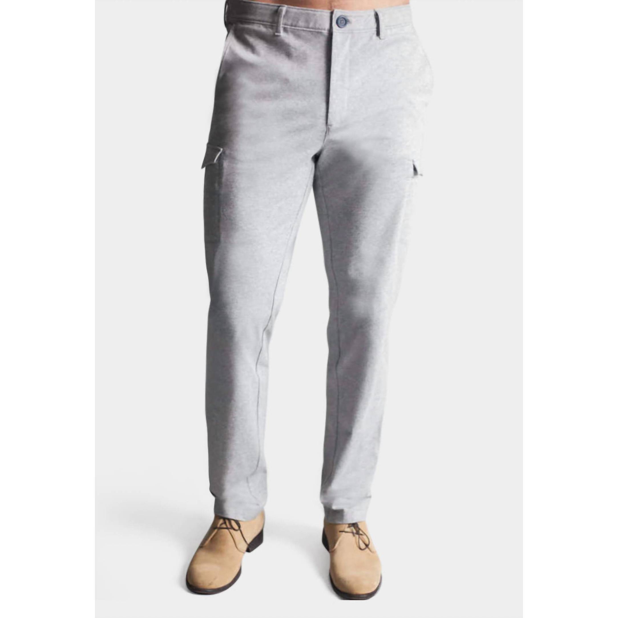New Buki Venture Cargo Pants In Heather Grey